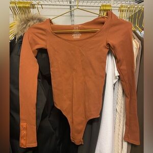 FREE PEOPLE Intimately Free Long Sleeve Bodysuit